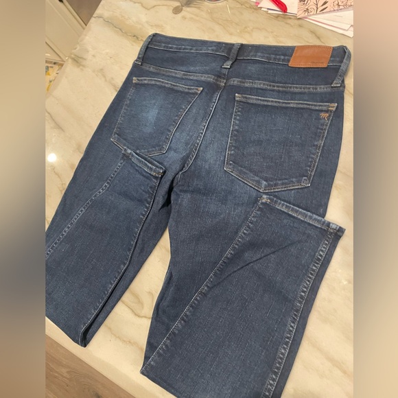 NWOT Madewell Skinny High Rise Jean 30P Dark Rinse - Picture 6 of 6